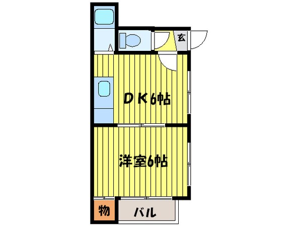 メゾンドール藻岩の物件間取画像